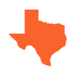 Texasorange silhoutte