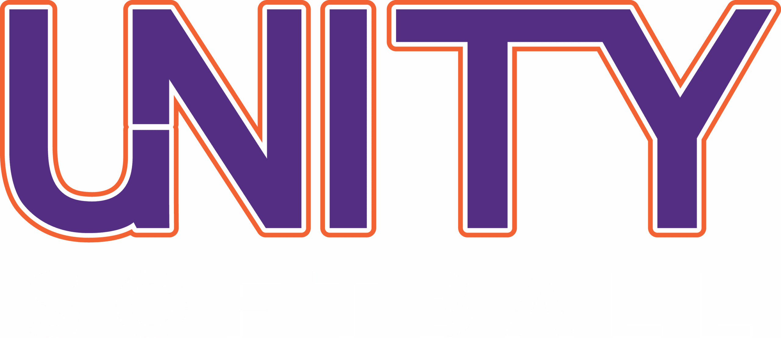 UNITY SOFTBALL LOGO WHITE